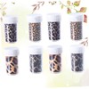 LALAFINA 2pcs Leopard Nail Art Decals Stylish Transfer Stickers for