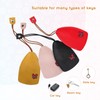 Energather Key Holder Pouch 4PCS, PU Leather Key Pouch Car