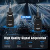 LEKATO 2.4GHz Upgraded Wireless Guitar System Electric Guitar Transmitter with