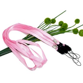 QPSupplies 20 x Value Pink 36" Lanyard Neck Straps for Id Badge Pass Card Holders/Visitors
