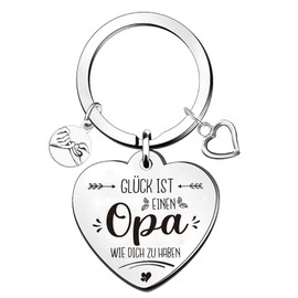 Opa geschenk Geburtstag, Geschenke für Opa Schlüsselanhänger Geschenke für Männer, Geschenk für Opa Geschenk Weihnachten, Personalisierte Geschenke Männer Weihnachtsgeschenke für Opa Geschenk Opa