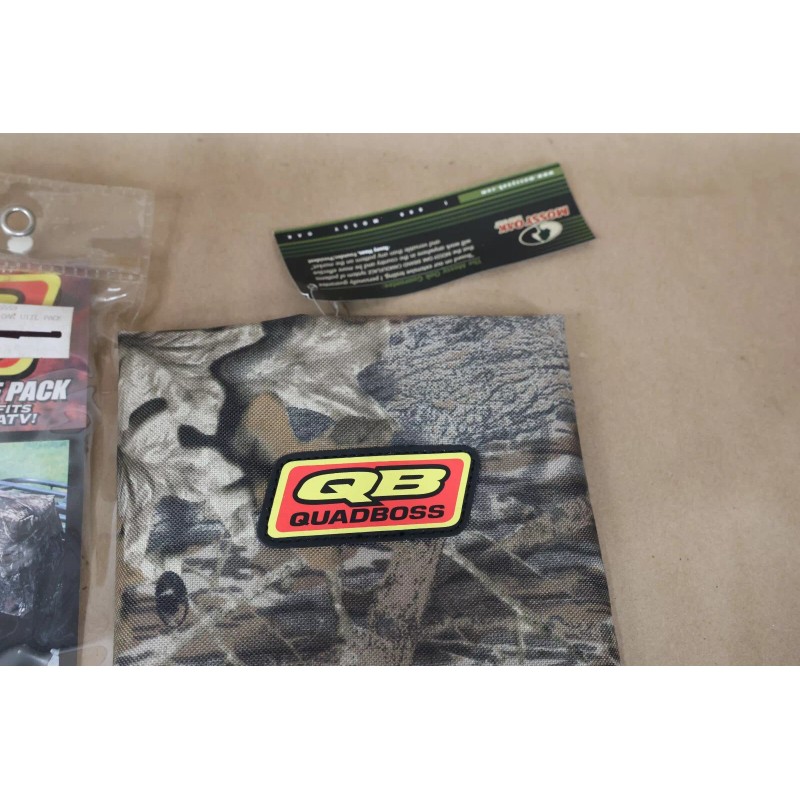 Quadboss ATV Rear Rack Storage Bag Camouflage Honda Foreman 400