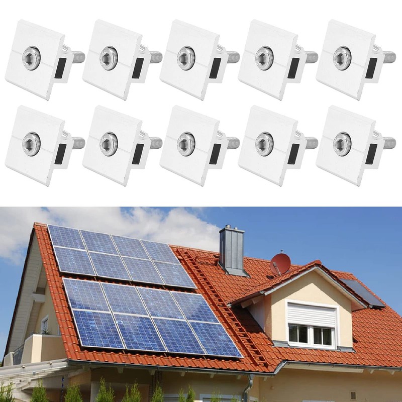 Soporte de Montaje de Panel Solar Abrazaderas de Montaje en