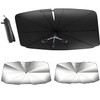 Eikokiwa 2024 New Bending Inner Rod Front Sun Shade Car