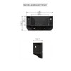 FENCE & DECK RITE Privacy Fence or Wall Brackets, fits