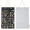 PACMAXI Hanging Brooch Pin Organizer, Display Pins Storage Case, Brooch