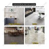 FUNKYMI Azulejo De Mármol De Vinilo Autoadhesivas Para Suelo 30x30cm