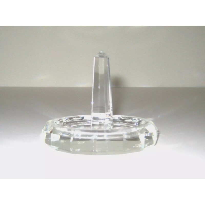 Oleg Cassini Crystal Ring Holder New in Box