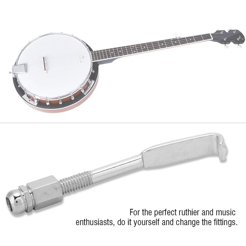 24pcs 5.4-6.4cm Length Adjustable Banjo Hooks Parts Accessory