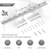 Acepunch Strip Curtain Hardware PVC Universal Mount Hanger Easy to