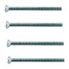 Merriway BH03664 (20 Pcs) M3.5 x 50mm (2 inch) Bright
