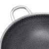 Unbranded Non Stick Double Sided Honeycomb Cooking Frying Wok Pan