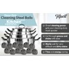 Topest Stainless Steel Scourer | 6 Pack | Muti-Purpose Dish