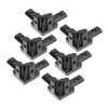 TEHAUX 2sets Aluminum Profile Corner Connector 3-way 2020 Series Aluminum