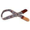 Embroidered Ukulele Strap Ethnic Style Adjustable Length Nylon Leather Comfortable