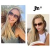 JM Klassisch Bifokal Lesebrille Platz Stylish Gradient Sonnenbrillen Leser für