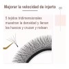 Nagaraku Extensiones De Pestañas 5d W Shape 8-15mm Mix