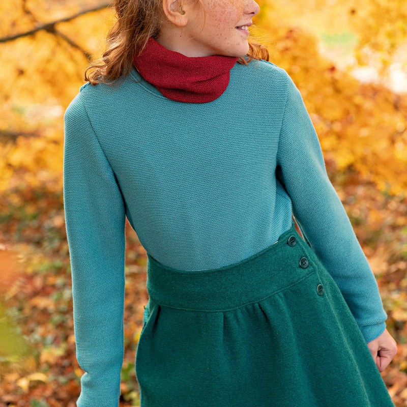 Disana Left Knit Sweater, rosé