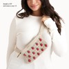 The Sak Caraway Belt Bag in Crochet, Adjustable Back Strap,