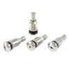 4 x 11.3 mm Silver Metal Valves Steel Valves Universal