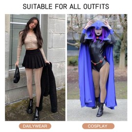 MANZI Shiny Pantyhose for Women 2 Pairs Shimmer Sheer Tights Ultra Silky Grey Small-Medium