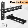 Yousoontic Adjustable Bed Headboard Brackets Footboard Attachment for Bed Frame
