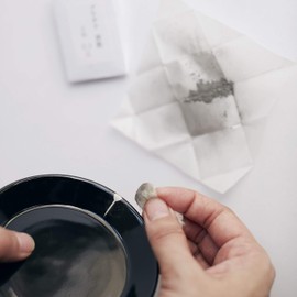 TSUGUKIT Platinum Pollinating 0.01 oz (0.3 g) and Pure Cotton Set (Platinum/Refill/Pollinated) Kintsugi Kit (Platinum / Gold Tsugi / Pure Cotton) Tableware Pottery