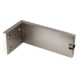 Gedotec Fonda Chest of Drawers Foot Height-Adjustable Furniture Foot Stainless Steel Matt Cabinet Foot Vintage Square Height 150 mm Load Capacity 100 kg 1 Piece Design Base Foot Aluminium for Couch