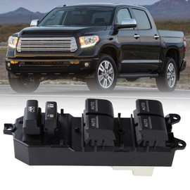 Alikali 84820-0R040 left Driver Side LED Power Window Switch Auto Down Up Compatible for Toyota for Tundra 2007-2021 Auto Down Up Control Switch Button 848200R040 Master Window Switches