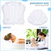 Jetec 2 Pieces Inflatable Bath Pillow for Tub Pillows Neck