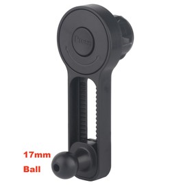 Rigdance 17mm Ball Mount Extension Arm, 17mm Female to Male Ball Extender for Car Vent Phone Holder