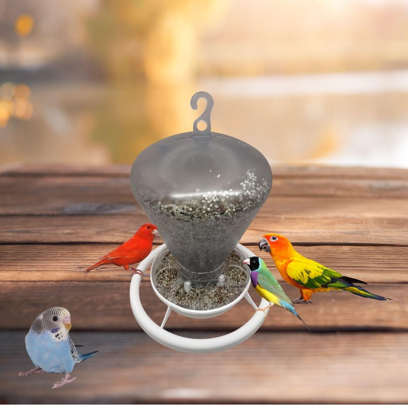 2GR Automatic Bird Feeder and Water Dispenser – Versatile Outdoor