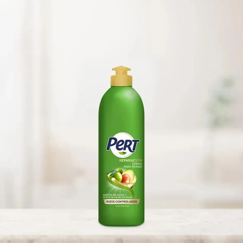 Crema Peinar Pert Aceite De Oliva Reparación Profunda 300ml