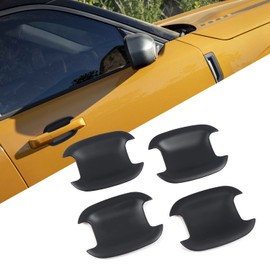 ITrims Door Handle Cover for Ford Bronco Sport CX430 4-Door 2021 2022 2023 Escape 2020-2023 Car Accessories Exterior Door Handles Bowl Cap Cover Protector Sticker 4PCS ABS Plastic (Matte Black)
