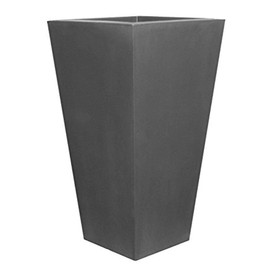 Tusco Products CTU32SL Cosmopolitan Square Garden Planter, 32-Inch, Slate
