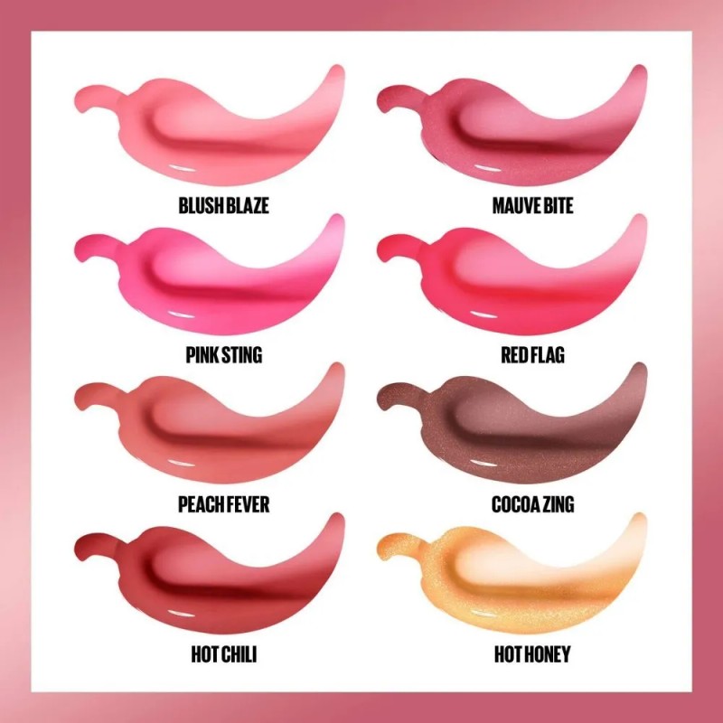 Maybelline Gloss Rellenador De Labios, Lifter Plump, Tono Red Flag
