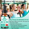 D3 K2 Vitamin 10000iu, Liquid Drop Vitamin D3 With K2