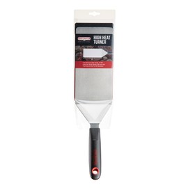 Chef Master 90280 High Heat Turner Spatula, 8" x 4" Blade | Heat Resistant Handle | Slip Resistant Grip | Dishwasher Safe