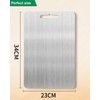 Titanium Cutting Board-Stainless Steel Cutting Board,2024 New Upgrade Double Sided