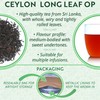 Ceylon OP Long Leaf Loose Leaf Black Tea – Orange