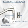 Alise Wall Mounted Drying Rack,Swivel Clothes Drying Rack Stainless Steel,Space
