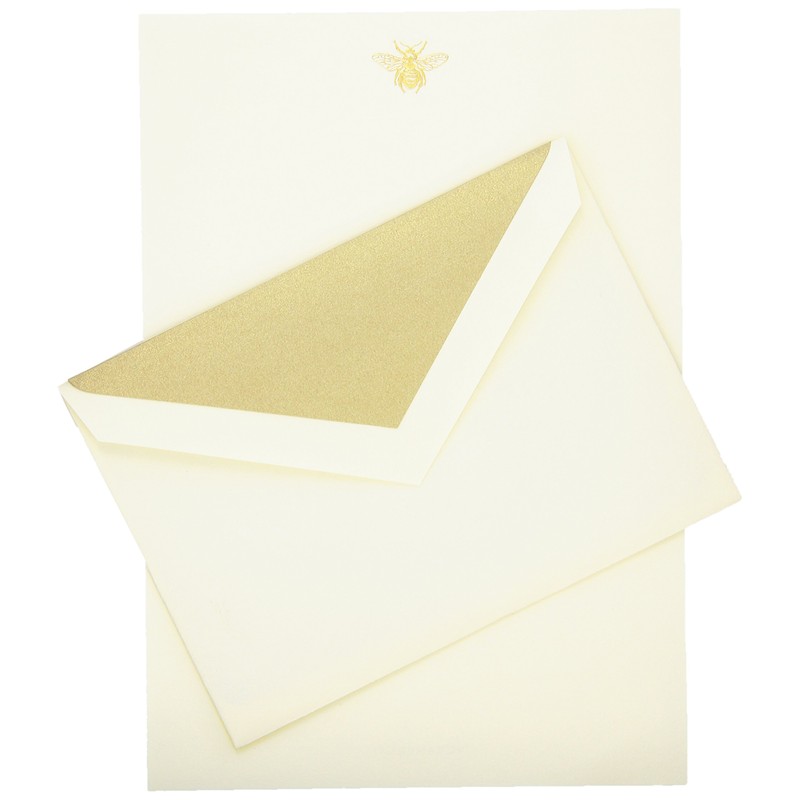 Crane & Co. Hand Engraved Bee Half Sheet (RH1400)