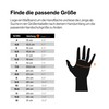 Uvex Ventraxion Plus Riding Gloves, Black, 7-8