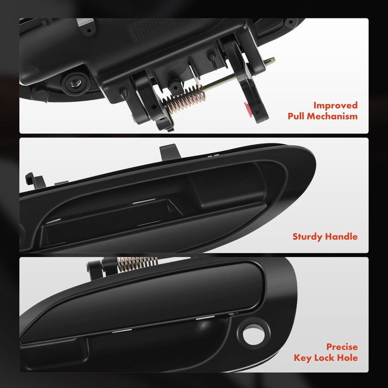 A-Premium Front Left Driver Side Exterior Door Handle Compatible with