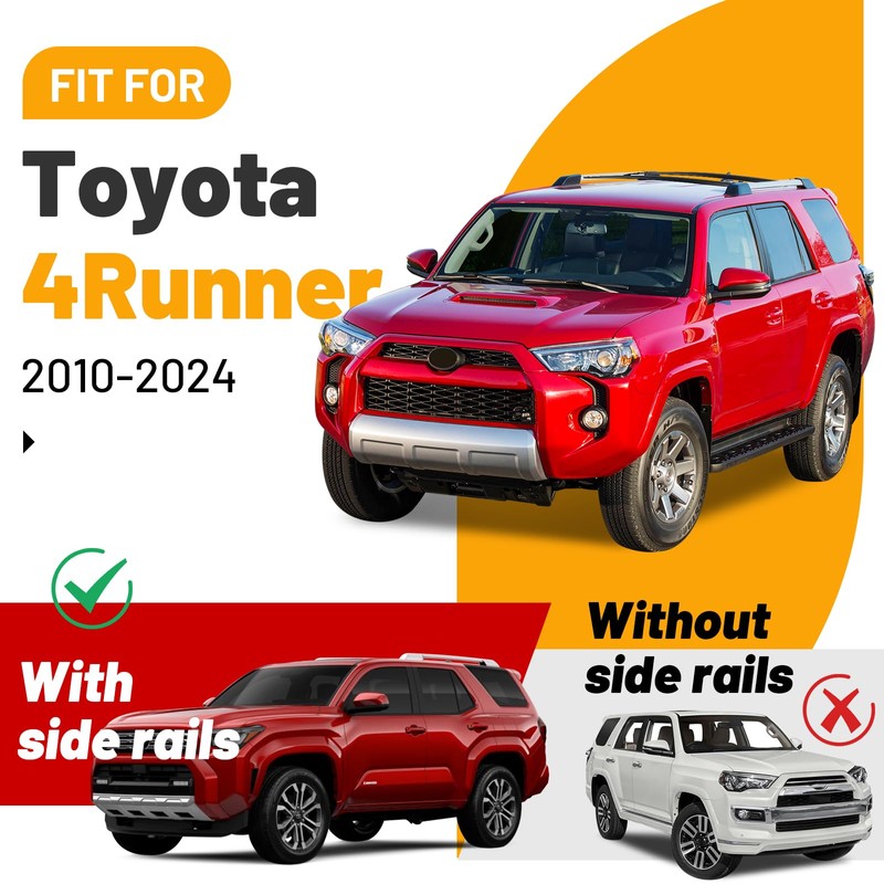LINGHANG 220LBS Roof Rack Cross Bars Fit for Toyota 4Runner