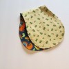 Handmade Baby Flannel Burp Cloth Contoured Cotton Double Layer Handmade