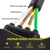 Oyviny 4-Pin to 7-Way Round Blade Trailer Adapter W/Mounting Bracket,