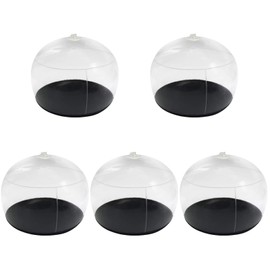NOLITOY 5Pcs Inflatable Hat Display Hats Stand For Rack Multiple Hats, Tabletop Baseball Caps Shaper Inner Support Holder Wig Shaper Holder (7.47X5.50 Inch)