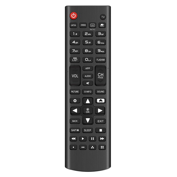 AKB75095331 Replace Remote Control fit for LG LCD, LED, Smart