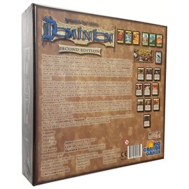 Rio Grande Games Dominion 2nd Edition | Deckbuilding Strategy Game for 2-4 Players, Ages 13+ | Updated Cards, Artwork, Streamlined Rules